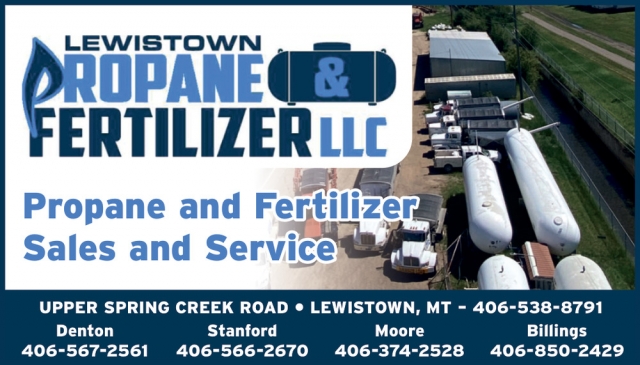Trusted Propane Company , Lewistown Propane & Fertilizer LLC, Stanford, MT