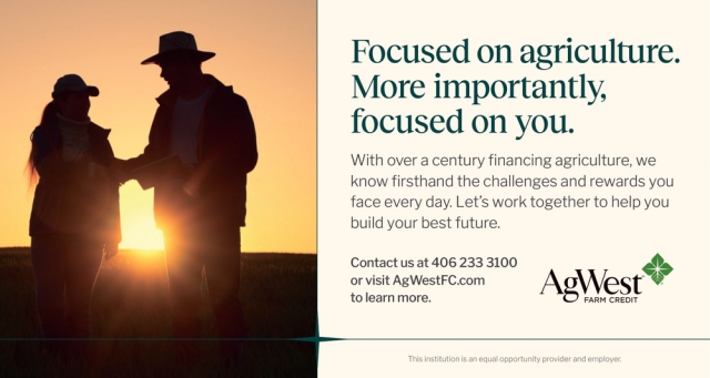 Farm Financing Experts, AgWest Farm Credit, MT