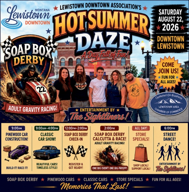 Downtown Summer Festival, Hot Summer Daze (August 22, 2026)