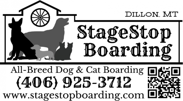 Top-Rated Pet Boarding, StageStop Boarding, Dillon, MT