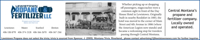 Top Propane & Fertilizer Care, Lewistown Propane & Fertilizer LLC, Stanford, MT
