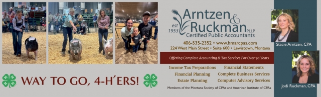 Certified Public Accountants, Arntzen & Ruckman PLLP, Lewistown, MT