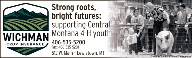 Agricultural Insurance Pro, Wichman Crop Insurance, Lewistown, MT