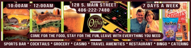 Local Sports Bar & Grill, The Office Lounge & Liquor Store, Livingston, MT