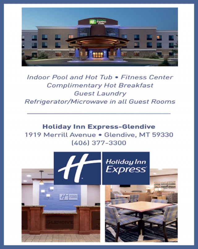 Comfortable Hotel Amenities, Holiday Inn Espress-Glendive, Glendive, MT