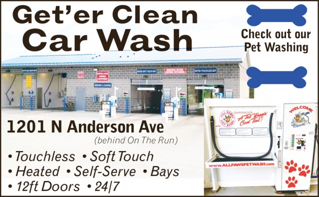 24/7 Car Wash & Pet Wash, Get'er Clean Car Wash, Glendive, MT