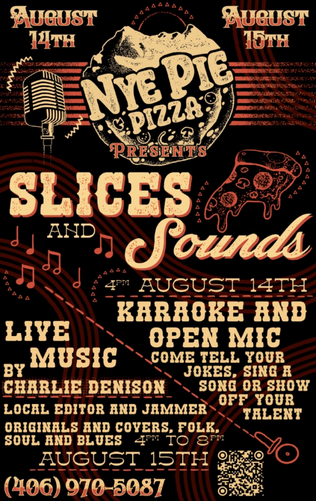 Live Music At Pizza Shop, Slices and Sounds - August 14-15, 2026
