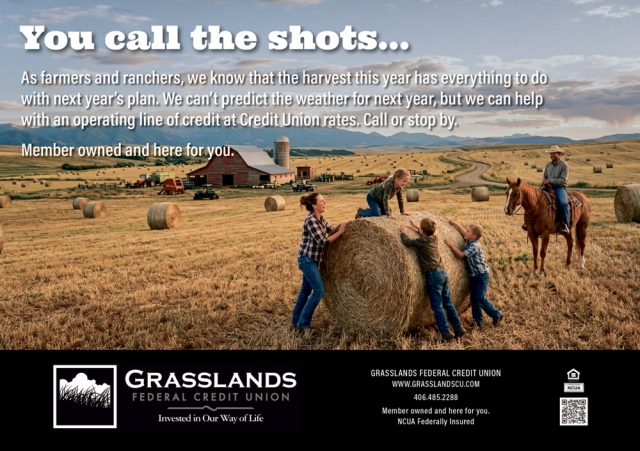 Local Lending for Local Land, Grasslands Federal Credit Union, Circle, MT