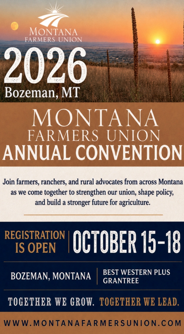 Convention Registration Open , Montana Farmers Union, Great Falls, MT