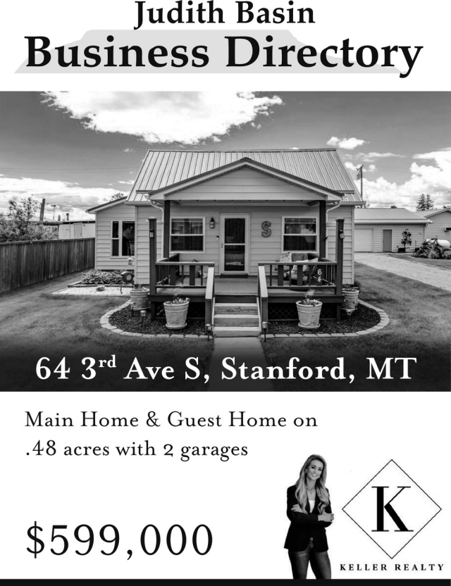 Main House Plus Guest Home, Sasha Keller - Keller Realty
