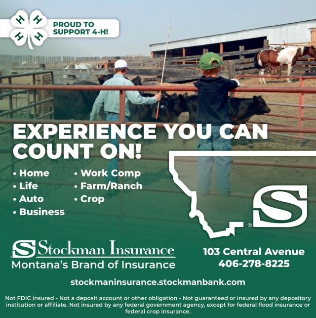 Real Protection, Real Trust, Stockman Insurance - Stanford, Stanford, MT