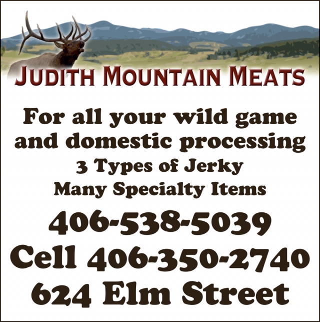 Processing Done the Right Way, Judith Mountain Meats