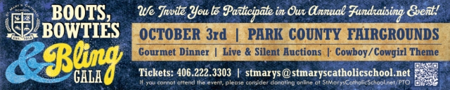 A Night You Won't Forget, Boots, Bowties & Bling Gala - October 3, 2026