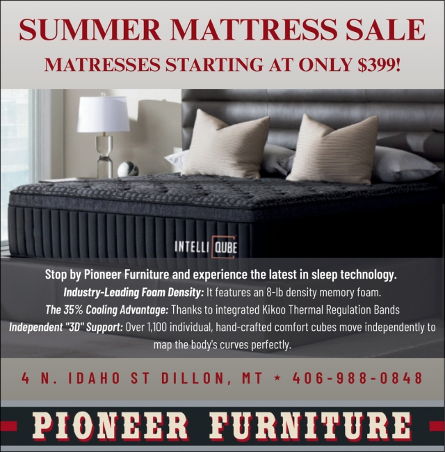 Discover Next-Level Comfort, Pioneer Furniture, Dillon, MT