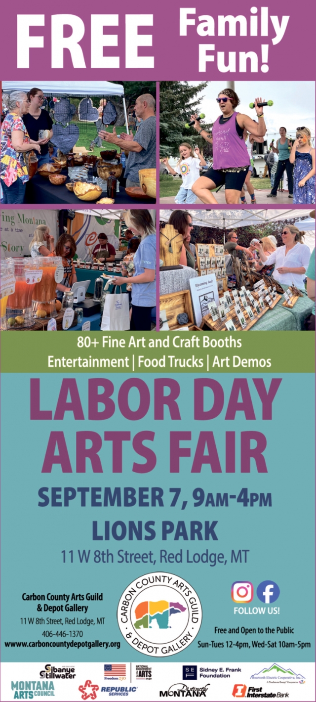 Explore Local Craft & Art, Labor Day Arts Fair - September 7, 2026