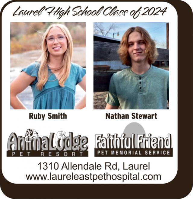 Laurel High School Class of 2024, Laurel East Animal Hospital