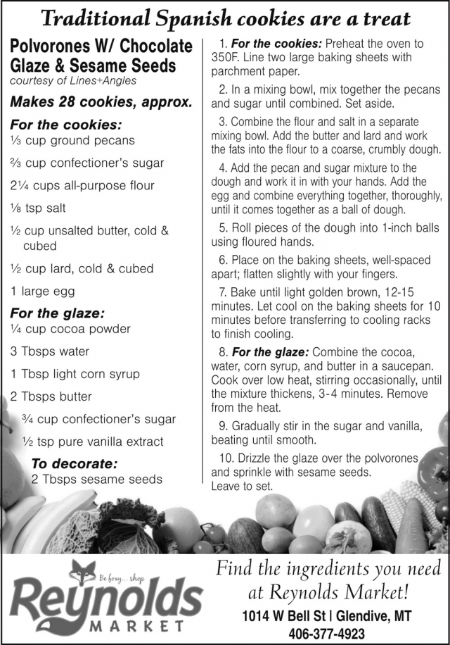 Find Fresh Ingredients Here, Reynolds Market, Sidney, MT
