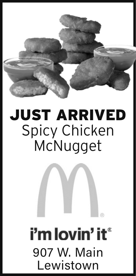 Spice Up Your Cravings, Mcdonalds - Lewiston, Lewistown, MT