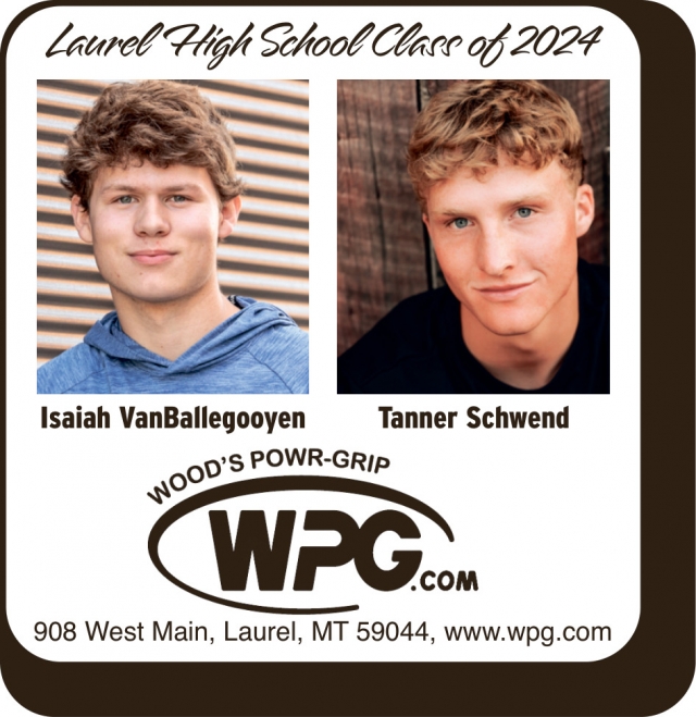 Laurel High School Class of 2024, Wood's Powr-Grip Co, Inc.