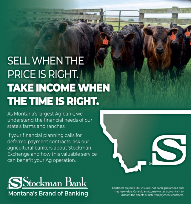 Ask the Ag Banking Experts, Stockman Bank