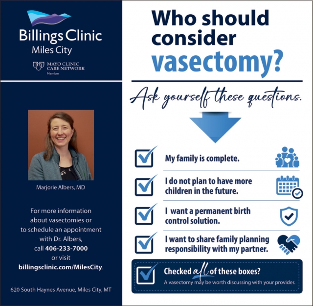 Talk to a Trusted Provider, Billings Clinic Miles City, Miles City, MT