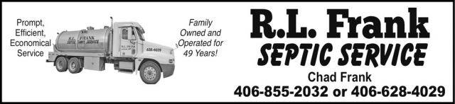 Fast, Reliable Septic Help, R.L. Frank Septic Tank Service