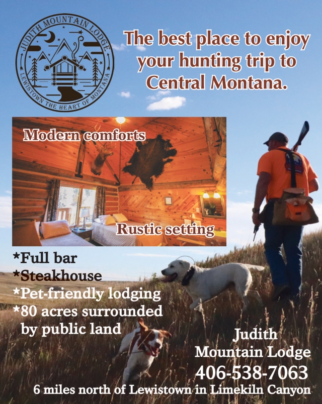 Public Steakhouse Open, Judith Mountain Lodge, Lewistown, MT