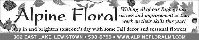 Fall In Love With Flowers, Alpine Floral, Lewistown, MT