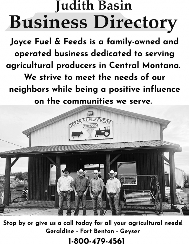 Trusted Farm Fuel Supply , Joyce Fuel & Feeds