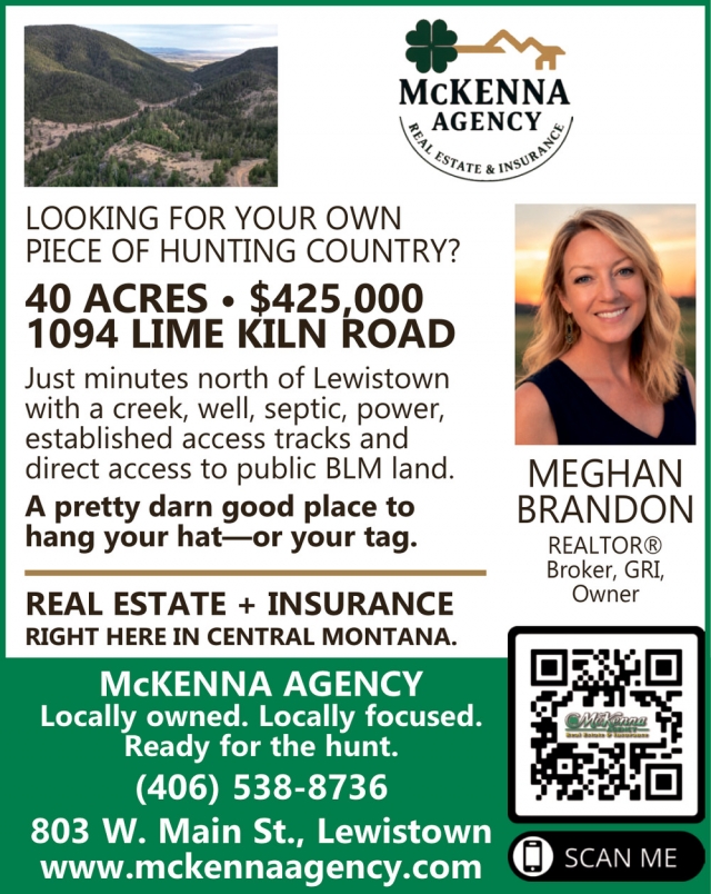 Trusted Insurance Agents , McKenna Agency, Lewistown, MT