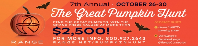 Hunt a Pumpkin, Win $2,500!, Range, Forsyth, MT