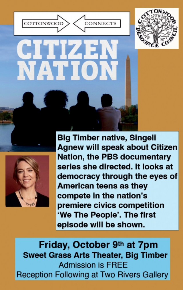 Meet the Director in Person, Citizen Nation Screening - Oct. 9, 2026