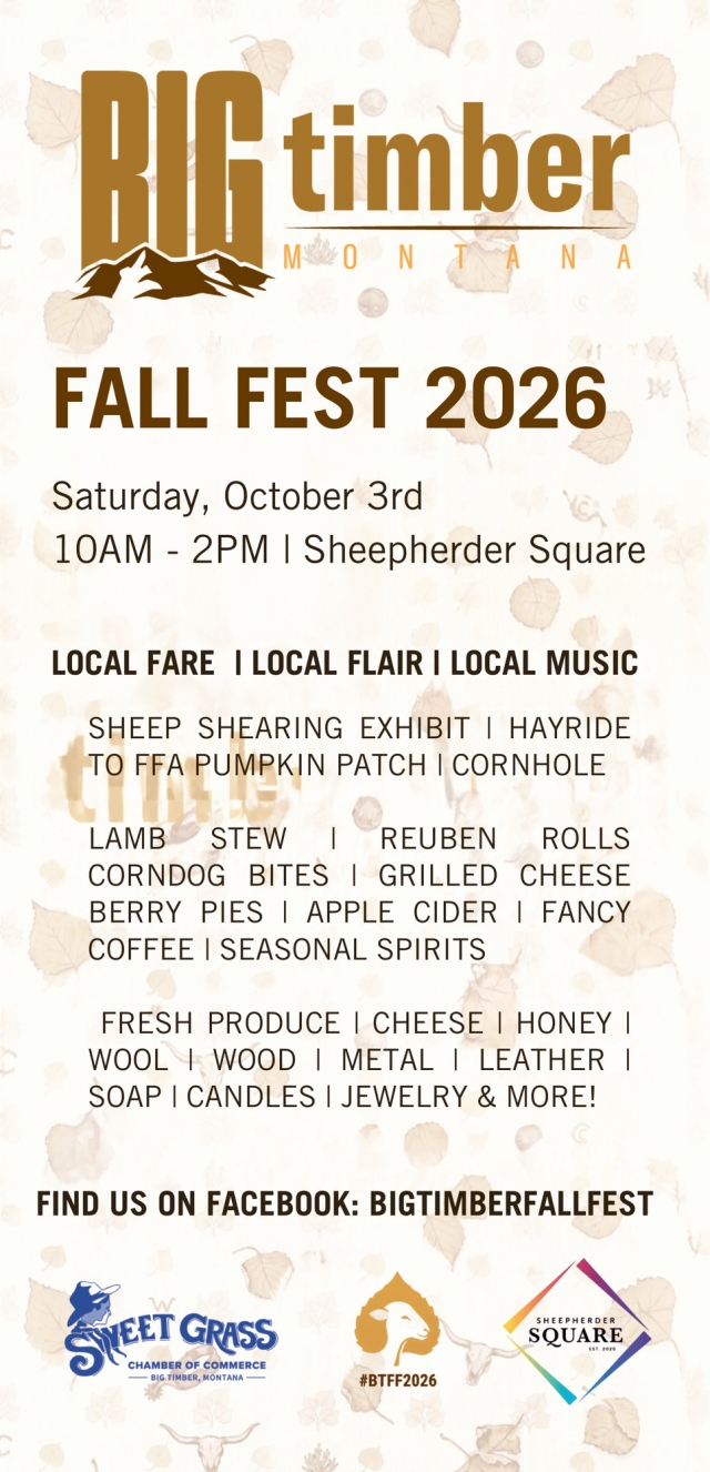 Local Fare, Flair & Music, Fall Fest - Oct. 3, 2026