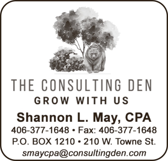 Accounting Services, The Consulting Den, Glendive, MT