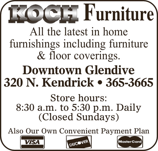 Furnish Your Home in Style, Koch Furniture, Glendive, MT