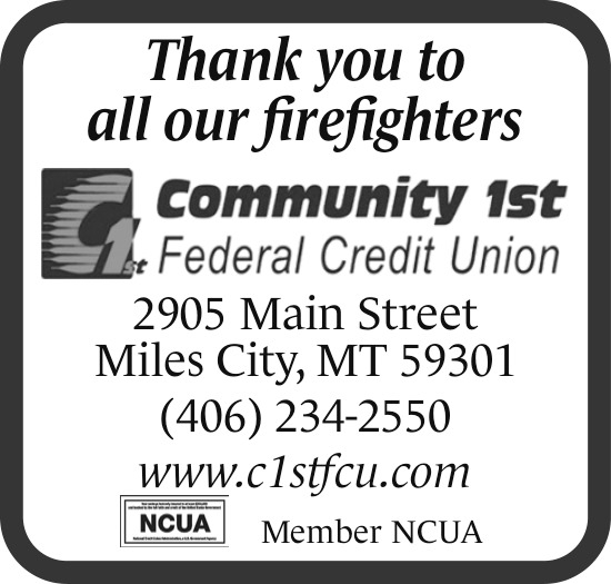 Trusted Hometown Credit Union, Community 1st Federal Credit Union, Ekalaka, MT