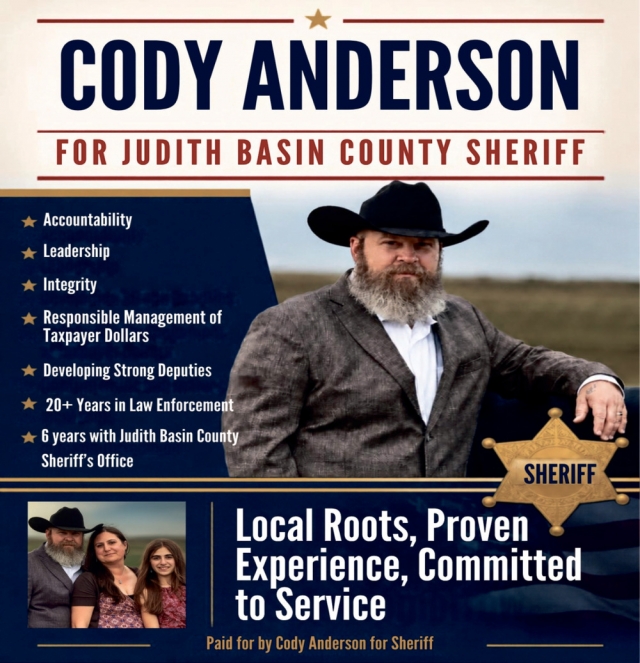 Vote Your Local Candidate, Cody Anderson