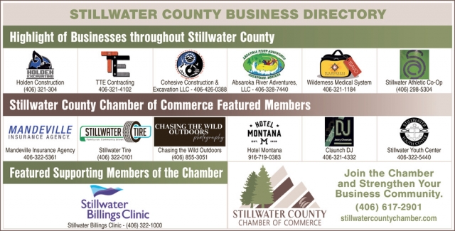 Business Directory  , Stillwater County Chamber of Commerce, Columbus, MT