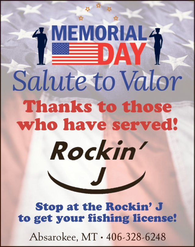 Memorial Day, Rockin J, Absarokee, MT
