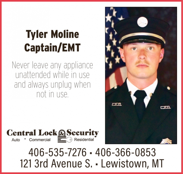 Licensed Locksmith Service , Central Lock & Security, Lewistown, MT