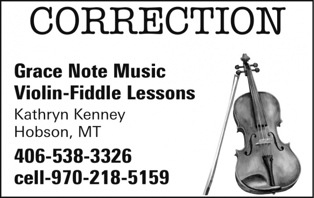 Learn Violin or Fiddle, Grace Note Music