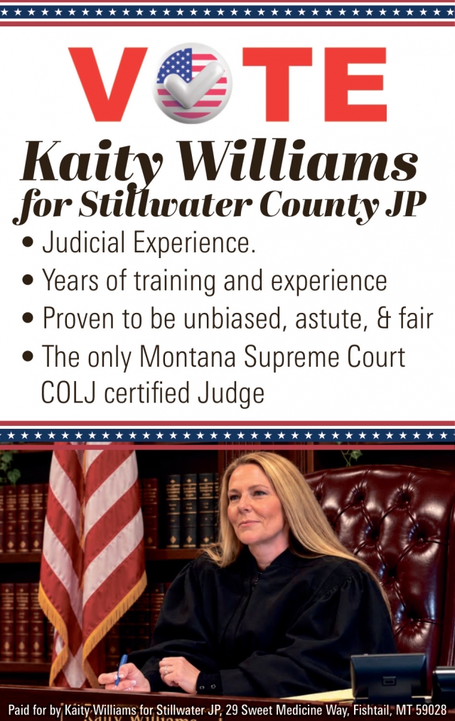 Experience You Can Trust, Kaity Williams