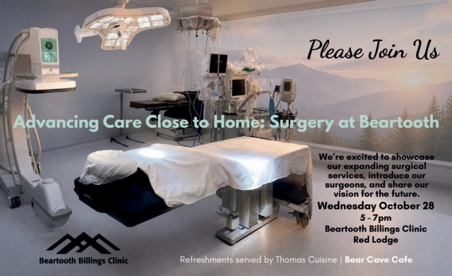 Tour Our Surgical Services, Beartooth Billings Clinic, Red Lodge, MT