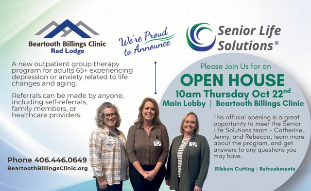 Meet Our Senior Care Team, Beartooth Billings Clinic, Red Lodge, MT