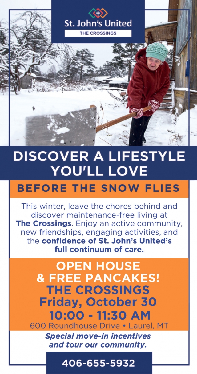 Maintenance-Free Living, St. John's United - The Crossings, Laurel, MT
