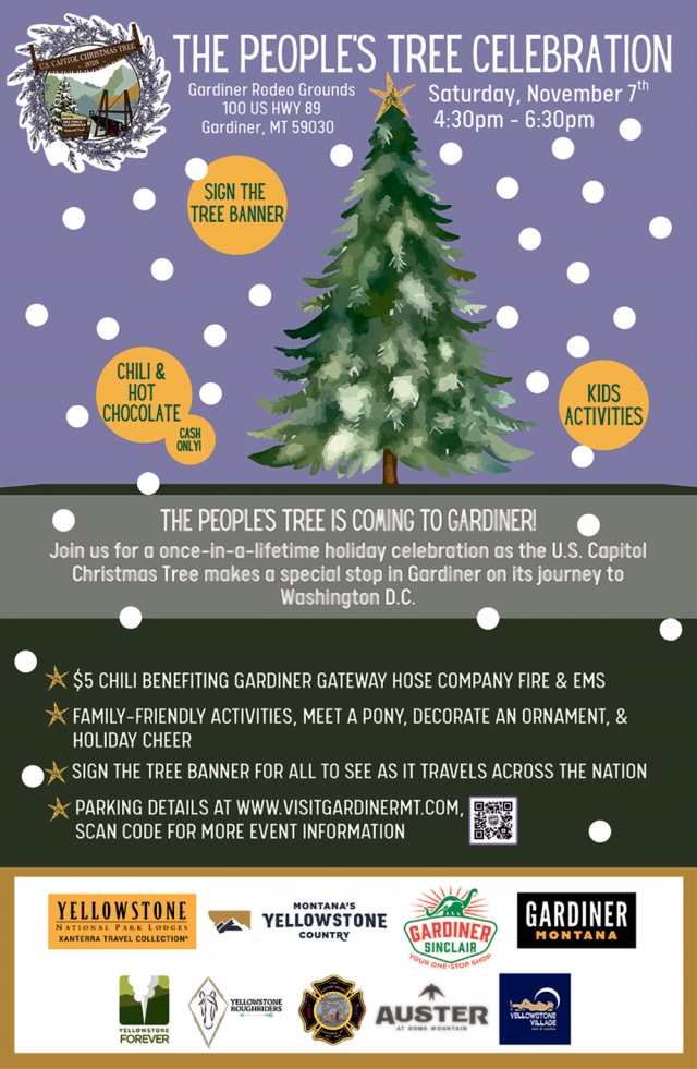 See the Capitol Christmas Tree, The People’s Tree Celebration - Nov. 7, 2026