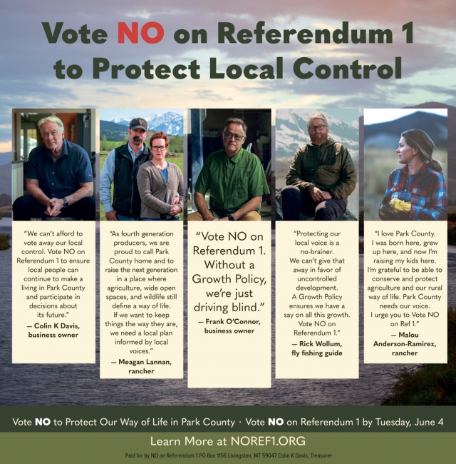 Vote No on Referendum 1 to Protect Local Control, No on Referendum 1