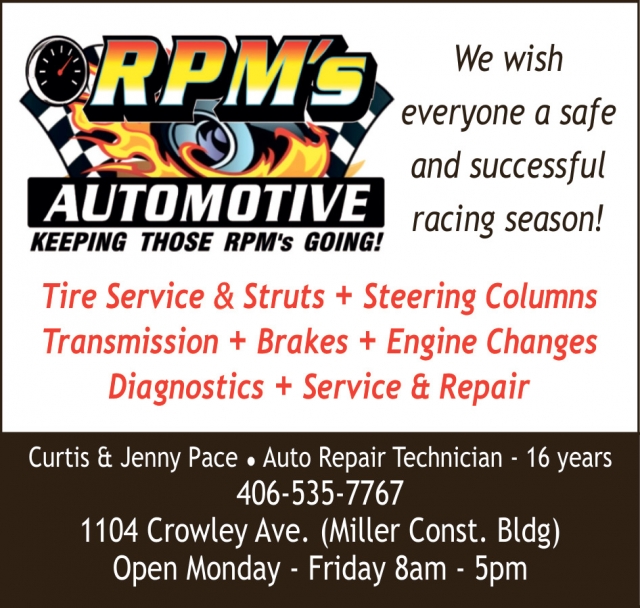 Tire Services, RPM's Automotive
