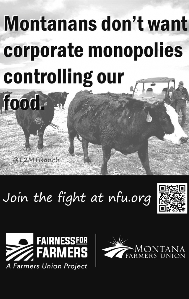 Fairness for Farmers, Montana Farmers Union, Great Falls, MT