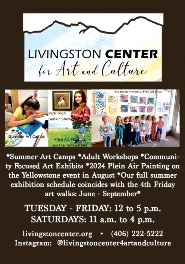 Summer Art Camps, Livingston Center for Art & Culture